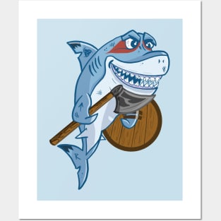 Viking Shark Posters and Art